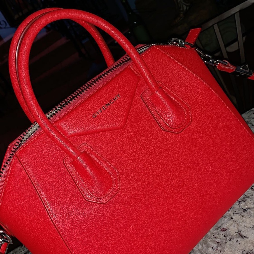 Givenchy Small Antigona Leather Satchel
